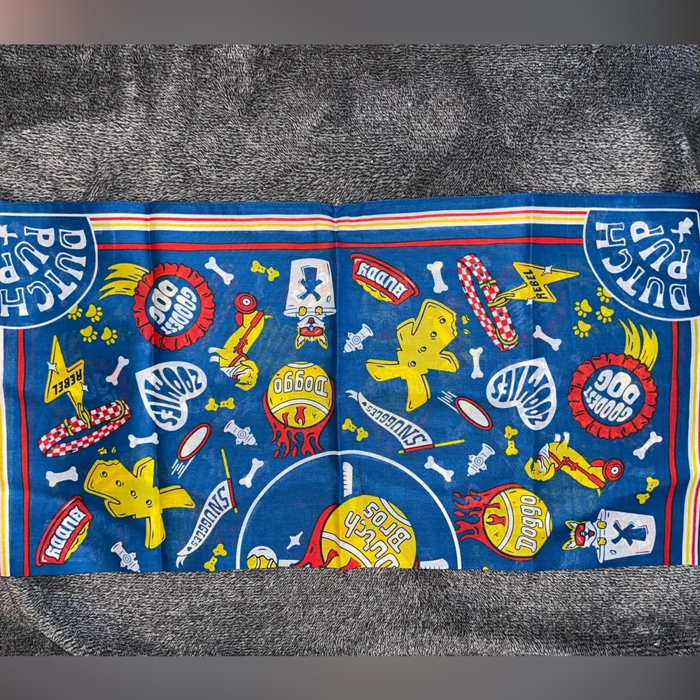 Brand New Dutch Bros Promo Bandana “Dutch Pup” International Dog Day 8/2023